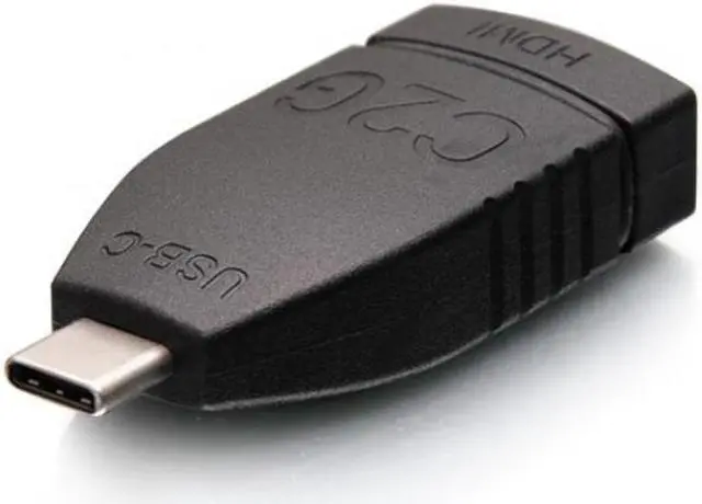 Alt view image 4 of 10 - C2G 4K USB C to HDMI Adapter - 1 x HDMI Female Digital Audio/Video - 1 x Type C Male USB - 3840 x 2160 Supported
