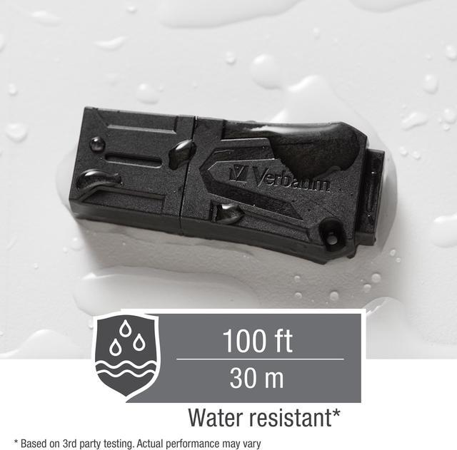Alt view image 12 of 20 - Verbatim 32GB Toughmax USB Flash Drive - Water Resistant  99849