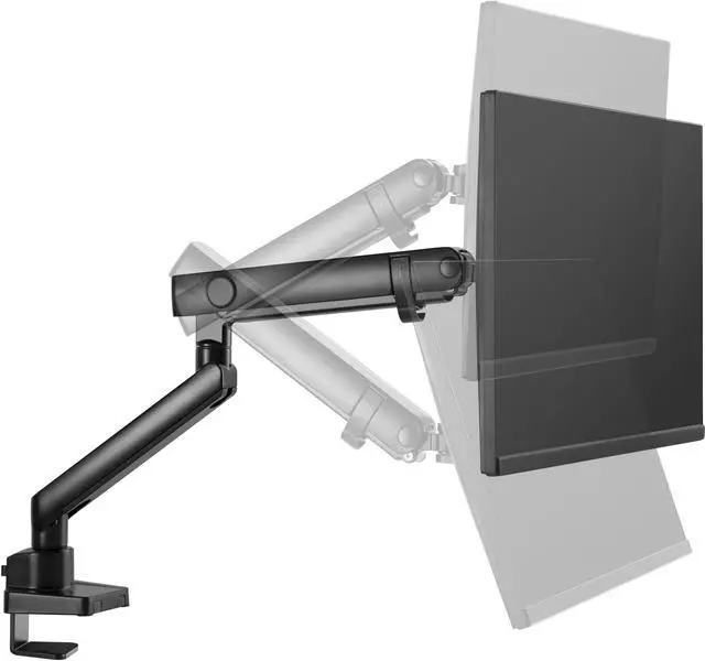Alt view image 4 of 14 - Amer Networks HYDRA1B 42 in. Mounting Arm for Curved Screen Flat Panel Display