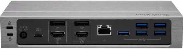 Alt view image 4 of 20 - Kensington SD5600T 100W Thunderbolt 3 Docking Station