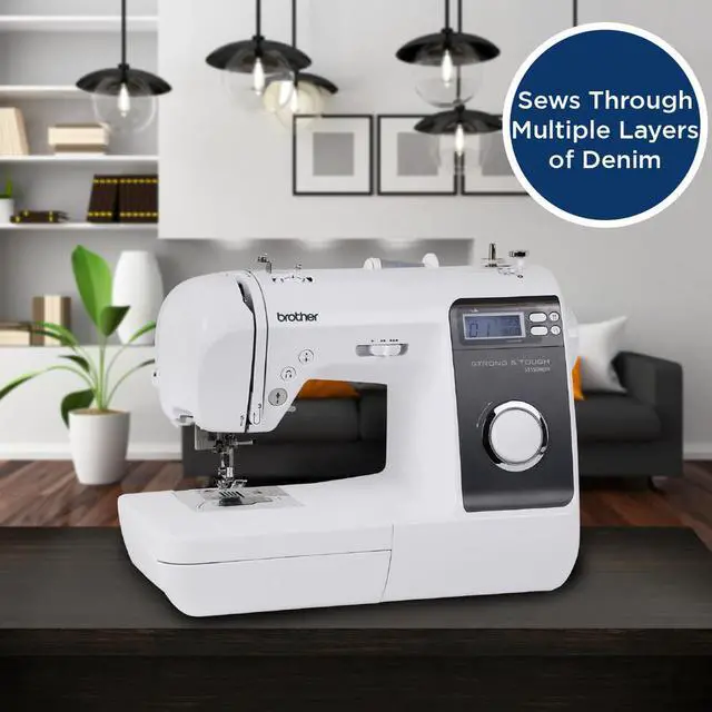 Alt view image 2 of 9 - Brother Strong & Tough Computerized Sewing Machine ST150HDH