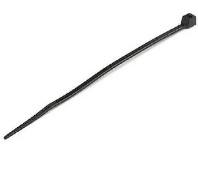 Alt view image 2 of 4 - 4XEM 100 Pack 8" Cable Ties Black Medium Nylon/Plastic Zip Tie 4X8ZIPTIE100B