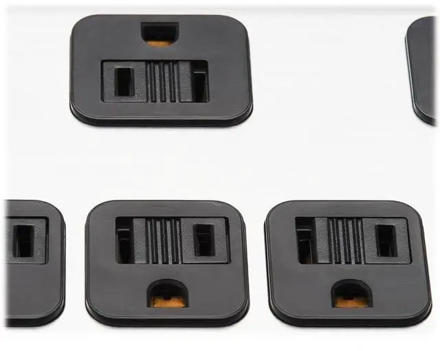 Alt view image 2 of 8 - Eaton Tripp Lite Series Power It! 1-Outlet Universal Travel Charger and Power Strip - 5-15R Outlet, USB-C and USB-A Ports, 32W PD Charging, 5-15P Direct Plug-In, Gray - 1 x NEMA 5-15P Plug - 1 x USB T