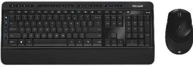Alt view image 2 of 7 - Microsoft Wireless Desktop 3050 + Microsoft Wireless Desktop 850 - USB Wireless Keyboard - USB Wireless RF BlueTrack Mouse - 1000 dpi/ 988 dpi Movement Resolution - 12 Hot Keys - Compatible with Compu