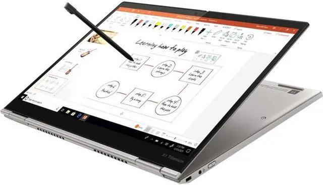 Alt view image 4 of 20 - Lenovo ThinkPad X1 Titanium Yoga Gen 1 20QA000QUS 13.5" Touchscreen 2 in 1 Notebook - Intel Core i7 i7-1180G7 Quad-core (4 Core) 2.20 GHz - 16 GB RAM - 512 GB SSD - Windows 10 Pro - In-plane Swit