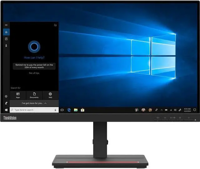 Alt view image 2 of 8 - Lenovo ThinkVision 23.8 inch Monitor - S24e-20