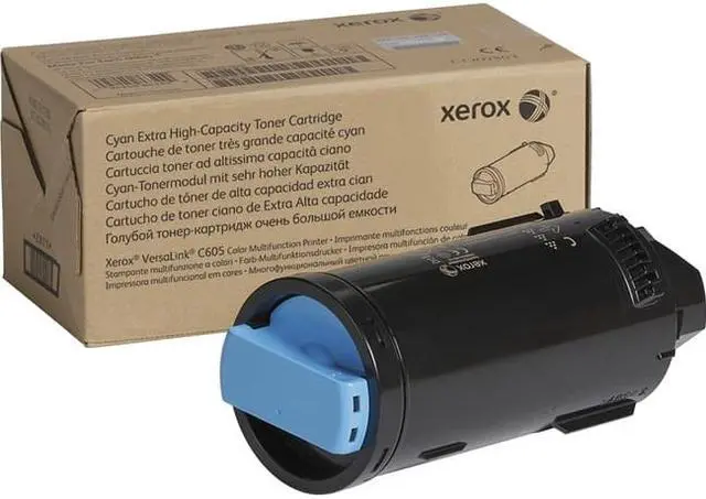 Alt view image 5 of 8 - Xerox 106R04010 Extra High Yield Toner Cartridge - Cyan