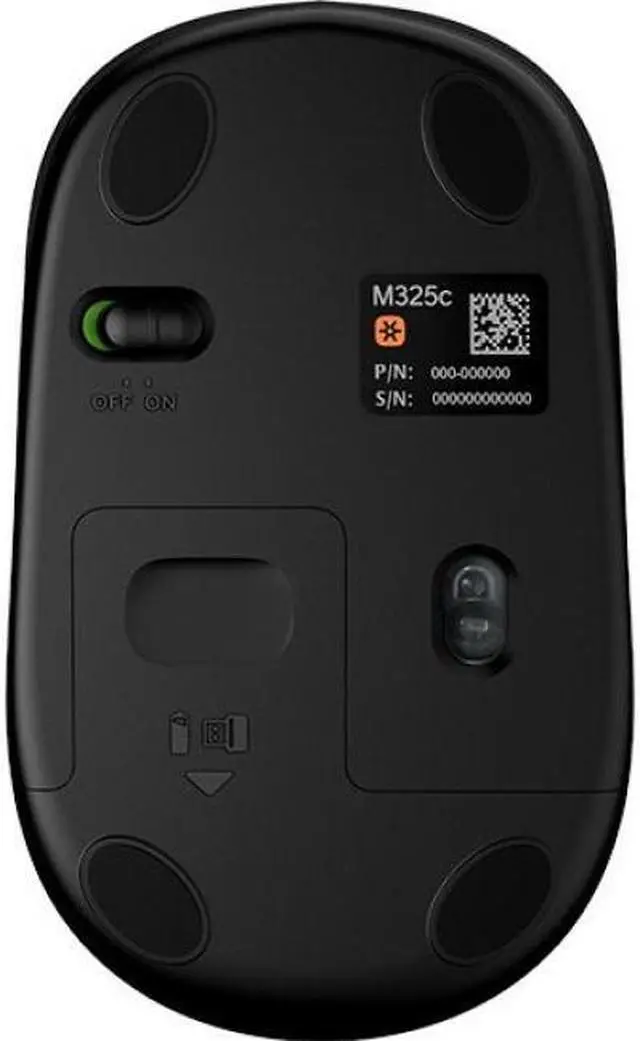 Alt view image 20 of 20 - Logitech 910005660 M325c Wireless Mouse in Blue Lagoon