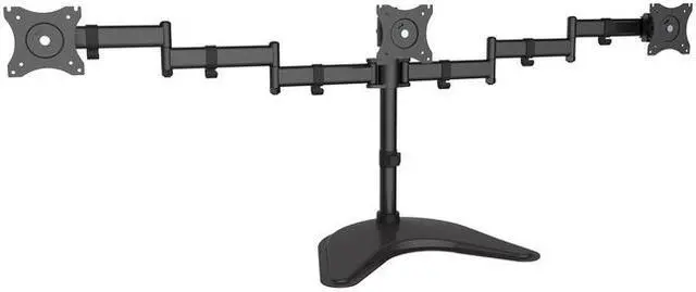 Main image of SIIG Articulated Freestanding Triple Monitor Desk Stand 13"-27" CEMT1V12S1