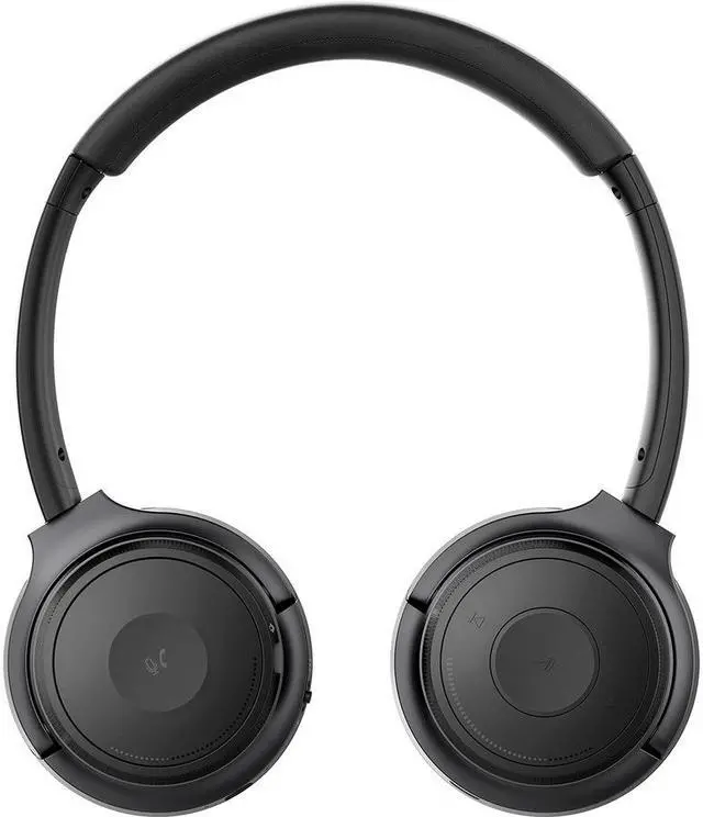Alt view image 3 of 20 - V7 Wireless Stereo Headset On Ear Gray/Black (HB600S)