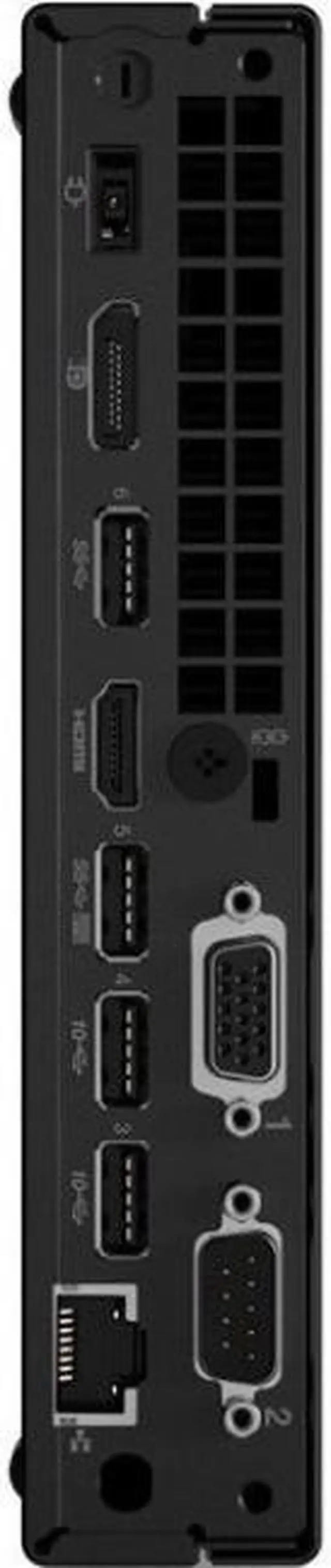 Alt view image 5 of 16 - Lenovo Desktop Computer ThinkCentre M80q Tiny 11DN005CUS Intel Core i7 10th Gen 10700T (2.00 GHz) 8 GB DDR4 256 GB PCIe SSD Intel UHD Graphics 630 Windows 10 Pro 64-bit