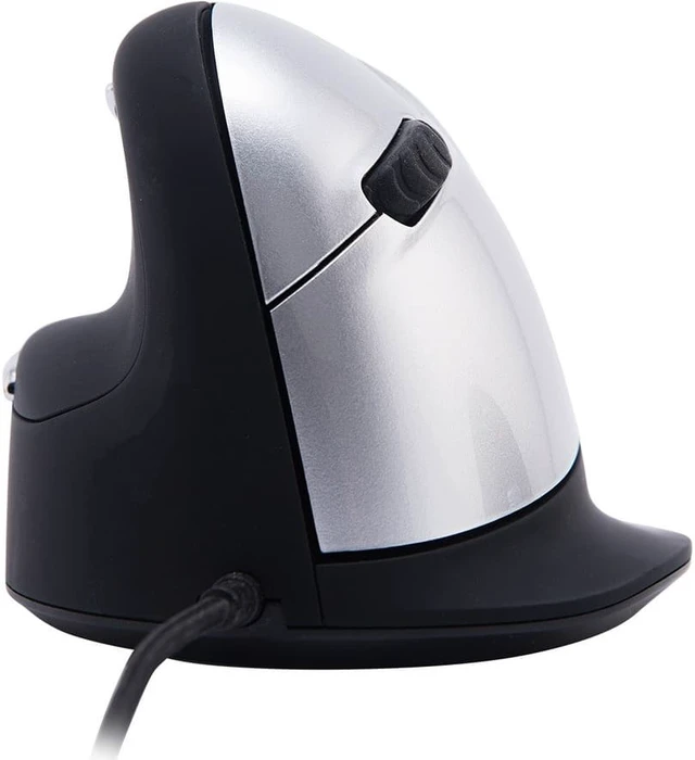 Alt view image 4 of 8 - R-Go HE Mouse Ergonomic Wired Medium Left Hand RGOHELELA