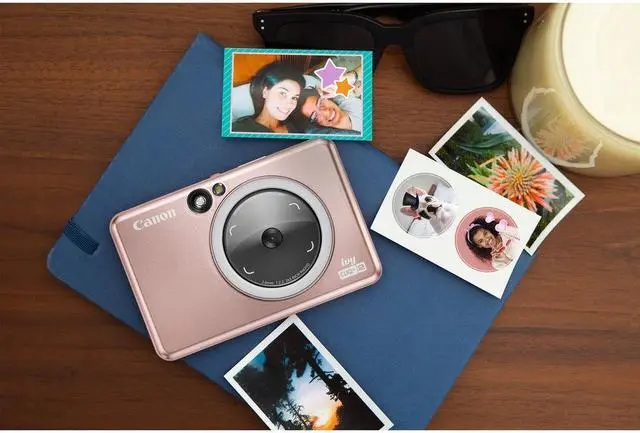 Alt view image 11 of 20 - Canon IVY CLIQ+2 8 Megapixel Instant Digital Camera Rose Gold 4519C001