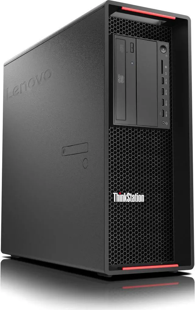 Alt view image 2 of 12 - Lenovo ThinkStation P720 30BA00HBUS Workstation - 2 x Intel Xeon Silver Deca-core (10 Core) 4210R 2.40 GHz - 32 GB DDR4 SDRAM RAM - 1 TB SSD - Tower - Windows 10 Pro for Workstations 64-bit - Serial A