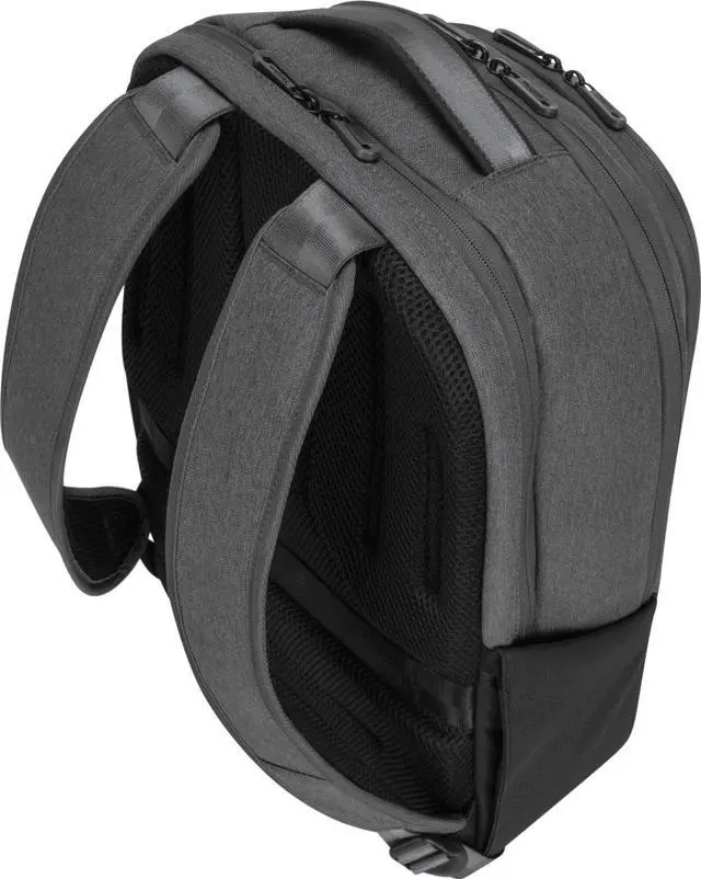 Alt view image 17 of 20 - Targus 15.6" Cypress Hero Backpack with EcoSmart Light Gray