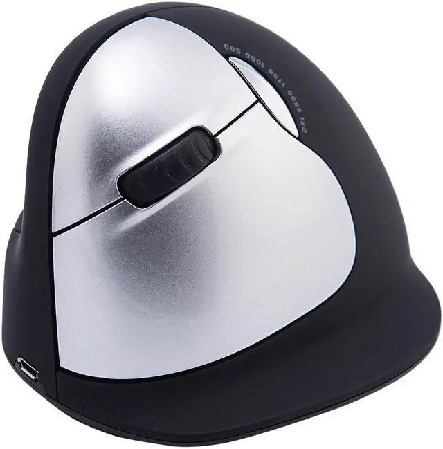 Alt view image 4 of 7 - R-Go HE Mouse Ergonomic 5 Button Wireless Large Hand RGOHELELAWL