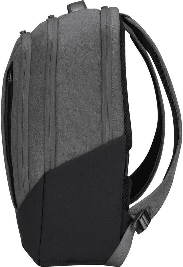 Alt view image 15 of 20 - Targus 15.6" Cypress Hero Backpack with EcoSmart Light Gray