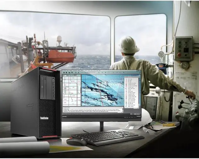 Alt view image 6 of 12 - Lenovo ThinkStation P720 30BA00HBUS Workstation - 2 x Intel Xeon Silver Deca-core (10 Core) 4210R 2.40 GHz - 32 GB DDR4 SDRAM RAM - 1 TB SSD - Tower - Windows 10 Pro for Workstations 64-bit - Serial A