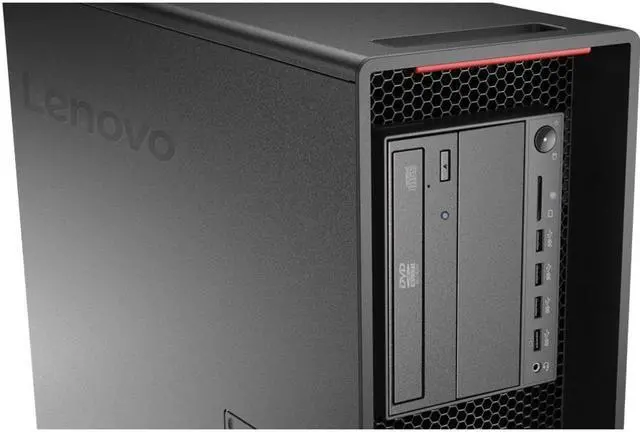 Alt view image 3 of 12 - Lenovo ThinkStation P720 30BA00HBUS Workstation - 2 x Intel Xeon Silver Deca-core (10 Core) 4210R 2.40 GHz - 32 GB DDR4 SDRAM RAM - 1 TB SSD - Tower - Windows 10 Pro for Workstations 64-bit - Serial A