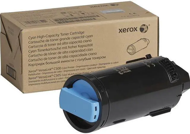 Alt view image 5 of 7 - Xerox - 106R04014 - Xerox Toner Cartridge - Cyan - TAA Compliant - LED - High Yield - 9000 Pages