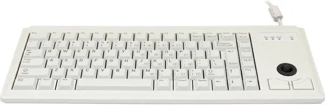 Alt view image 5 of 11 - Zf G84-4420Lubeu-0 15-Ultraslim, 83 Key,Lt Grey Usb, Integrated Trackball