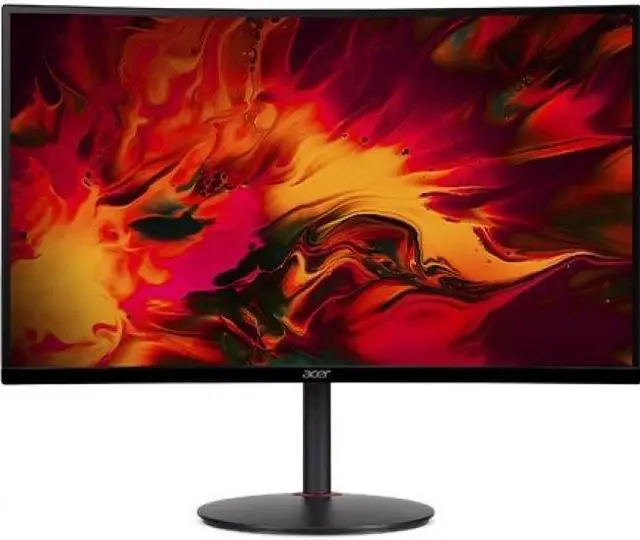 Alt view image 5 of 20 - Acer Nitro XZ270 Xbmiipx 27" 1500R Curved Full HD (1920 x 1080) VA Zero-Frame Gaming Monitor with Adaptive Sync, 240Hz Refresh Rate and 1ms VRB (Display Port & 2 x HDMI 2.0 Ports) , Black