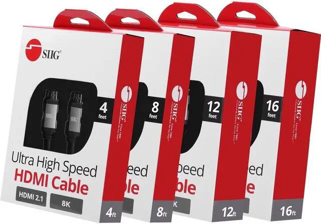 Alt view image 6 of 13 - SIIG 16' 4K High Speed HDMI Cable 18GBPS Bandwidth