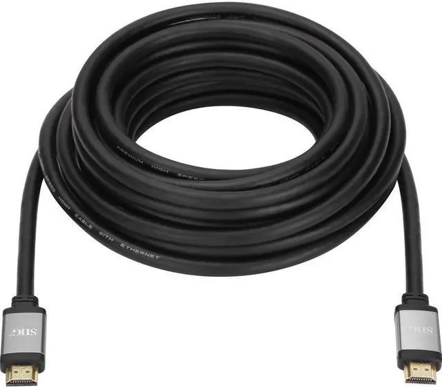 Alt view image 4 of 14 - SIIG 25' 4K High Speed HDMI Cable 18GBPS Bandwidth CB-H20W11-S1