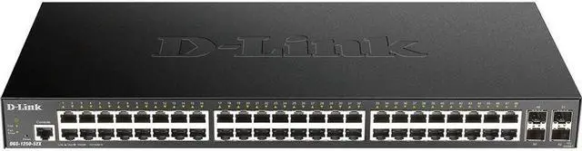 Alt view image 4 of 15 - D-Link 52-Port 10-Gigabit Smart Managed Switch DGS125052X6KV