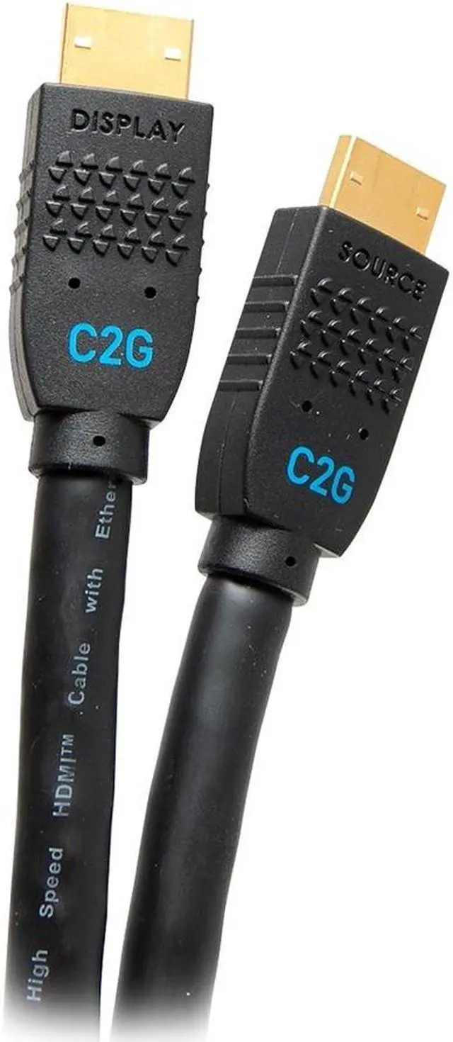 Alt view image 2 of 11 - C2G 50ft Ultra Flexible 4K Active HDMI Cable Gripping 4K 60Hz - In-Wall M/M - 50 ft HDMI A/V Cable for Computer, Projector, Monitor, Blu-ray Player, DVD Player, Audio/Video Device - First End: 1 x HDM