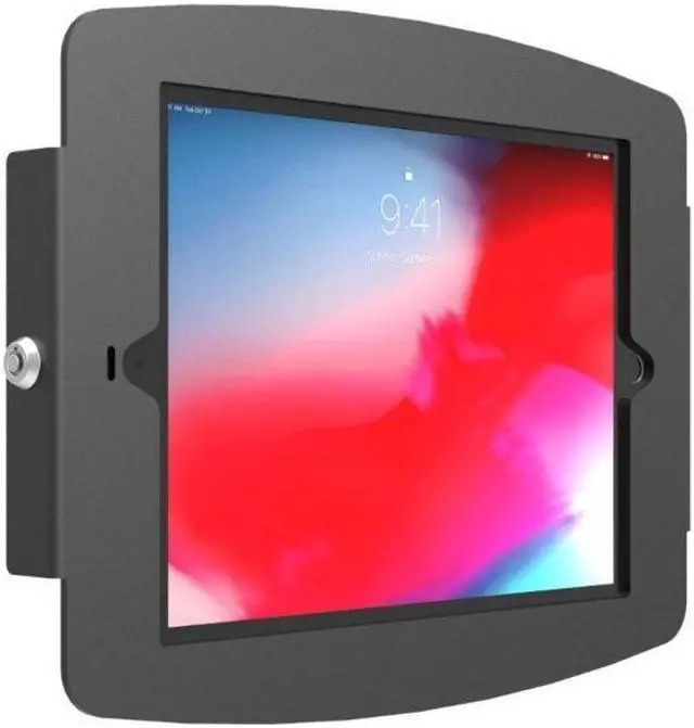 Alt view image 2 of 16 - Compulocks Space 109IPDSB Wall Mount for iPad Air, Tablet - Black - 10.9" Screen Support - 100 x 100 VESA Standard