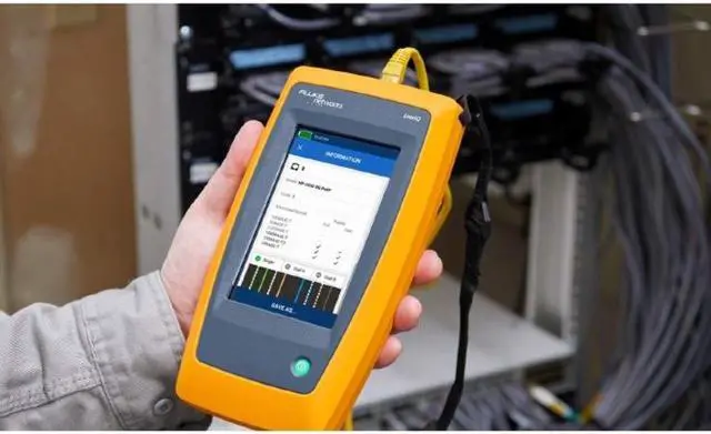 Alt view image 2 of 9 - Fluke Networks LIQ-100 LinkIQ Cable + Network Tester