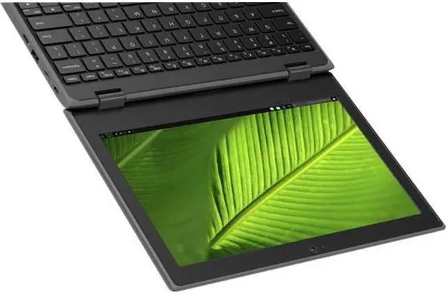 Alt view image 6 of 20 - Lenovo 100e (2nd Gen) 82GJ000DUS 11.6" Netbook - HD - 1366 x 768 - AMD 3015e Dual-core (2 Core) 1.20 GHz - 4 GB RAM - 64 GB Flash Memory - Black - Windows 10 Pro - AMD Radeon Graphics - Twisted n