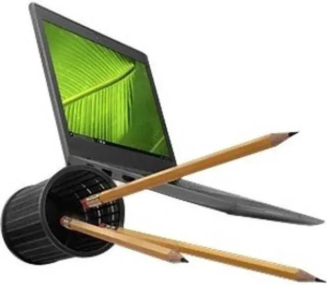Alt view image 3 of 20 - Lenovo 100e (2nd Gen) 82GJ000DUS 11.6" Netbook - HD - 1366 x 768 - AMD 3015e Dual-core (2 Core) 1.20 GHz - 4 GB RAM - 64 GB Flash Memory - Black - Windows 10 Pro - AMD Radeon Graphics - Twisted n