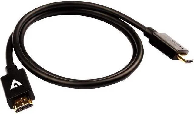 Alt view image 3 of 12 - V7 3.3ft Video Cable HDMI 2.1M/M
