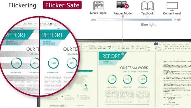 Alt view image 11 of 17 - LG 32MN500M-B 31.5" 16:9 Full HD IPS Monitor with AMD FreeSync