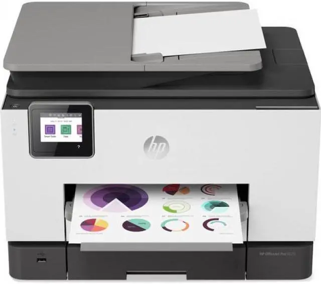 Alt view image 13 of 20 - HP Officejet Pro 9020 Wireless Auto-Duplex All-In-One Color Inkjet Printer