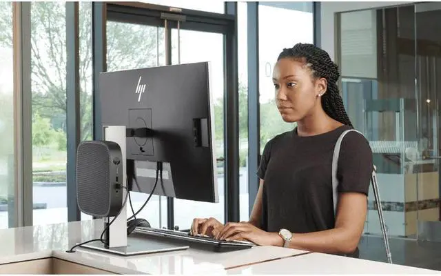 Alt view image 4 of 15 - HP t540 Thin ClientAMD Ryzen R1305G Dual-core (2 Core) 1.50 GHz - TAA Compliant - 4 GB RAM DDR4 SDRAM - 64 GB Flash - AMD Radeon Vega 3 Graphics - Gigabit Ethernet - Windows 10 IoT - IEEE 802.11ax - D