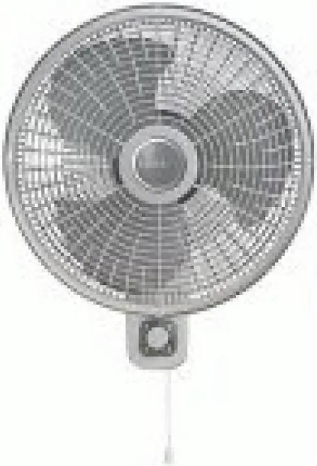 Alt view image 15 of 20 - Lasko 16 In. 3-Speed White Oscillating Wall-Mount Fan M16900