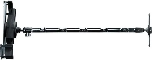 Alt view image 11 of 20 - Monoprice Commercial Series 2x1 Panel Menu Board Adjustable Tilt Ceiling TV Mount for Displays Between 32in and 65in, Max Weight 66 lbs. ea., VESA Patterns up to 600x400 (39662)