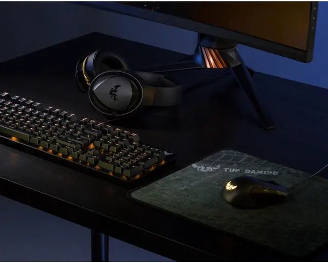 Alt view image 9 of 20 - ASUS NC05 TUF GAMING P3 Durable Mouse Pad With Cloth Surface, Stitched Edges And Non-slip Rubber Base