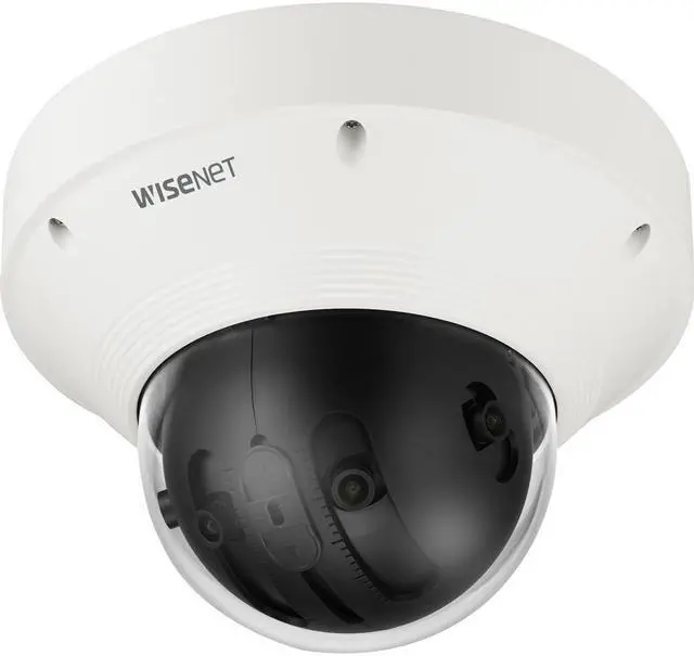 Alt view image 2 of 5 - Hanwha Vision PNM-9022V 8.3MP Outdoor 4-Sensor Panoramic Network Dome Camera