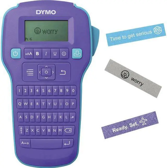 Alt view image 12 of 20 - DYMO COLORPOP Color Label Maker Combo Pack Printer with 3 Tapes