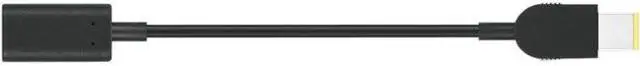 Alt view image 3 of 6 - Lenovo USB-C to Slim-tip Cable Adapter - For USB Device - Black