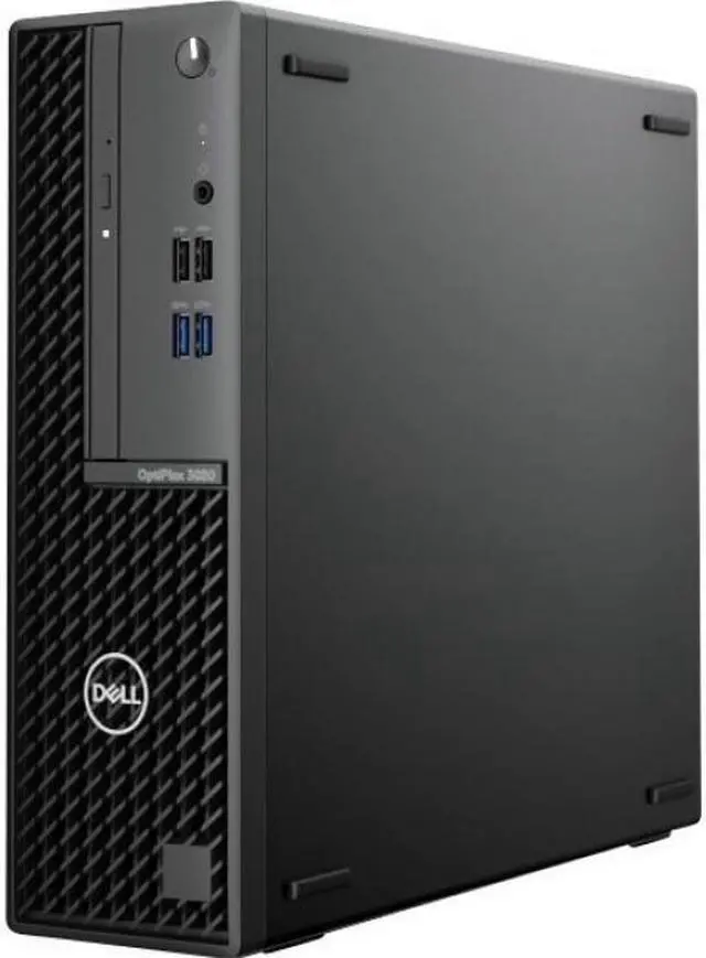 Alt view image 4 of 14 - Dell OptiPlex 3000 3080 Desktop Computer - Intel Core i5 10th Gen i5-10505 Hexa-core (6 Core) 3.20 GHz - 8 GB RAM DDR4 SDRAM - 256 GB NVMe M.2 PCI Express M.2 SSD - Small Form Factor - Black - Windows