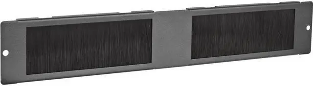 Alt view image 6 of 12 - V7 Brush Plate for 6U 9U and 12U V7 Rack Wall Mount Cabinets RMWCBRUSHACCS