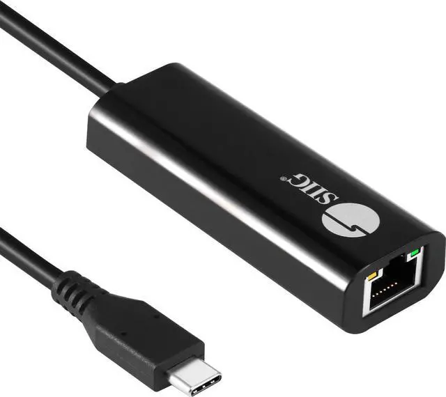 Alt view image 3 of 20 - SIIG Accessory JU-NE0A11-S1 USB-C to 2.5G Ethernet Adapter Brown Box