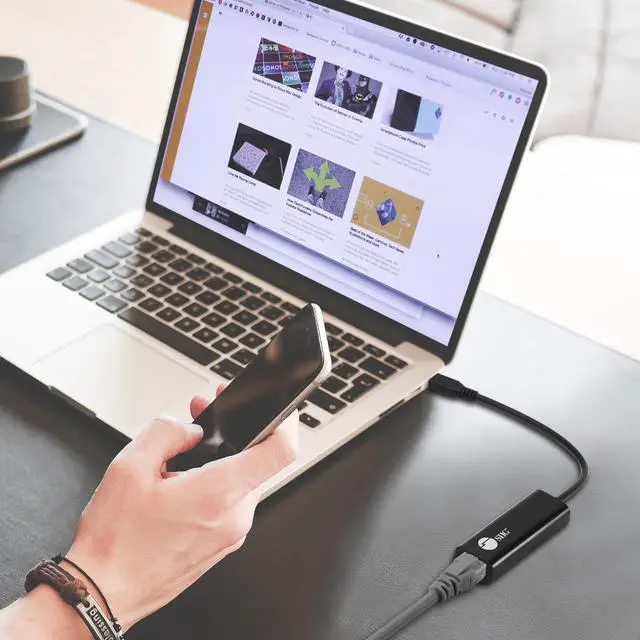 Alt view image 7 of 20 - SIIG Accessory JU-NE0A11-S1 USB-C to 2.5G Ethernet Adapter Brown Box