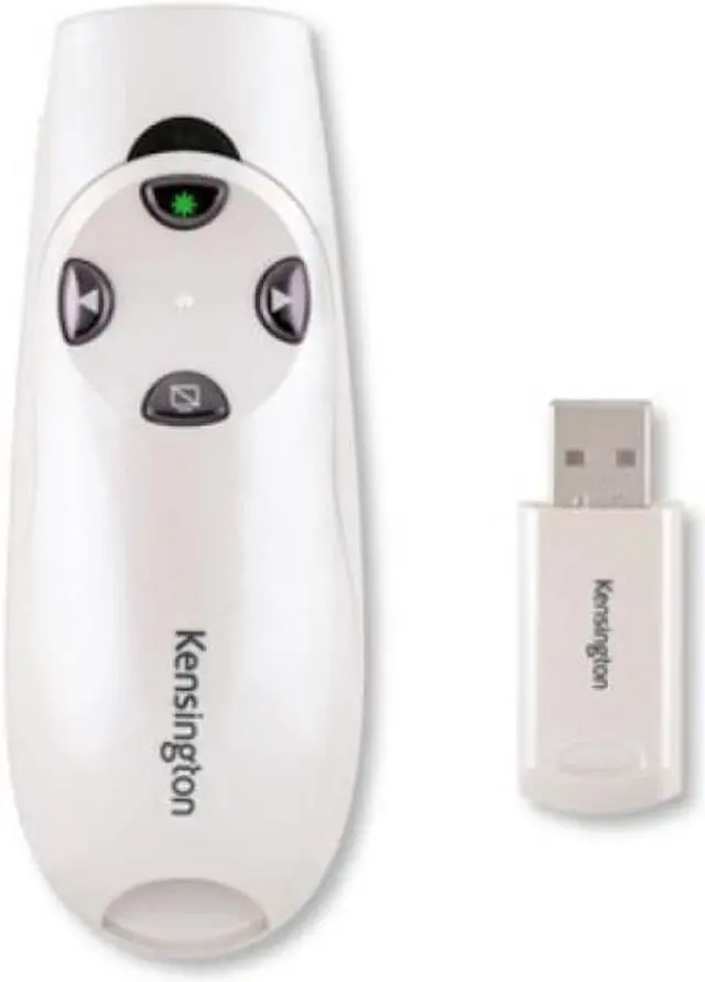 Alt view image 5 of 11 - Kensington Presenter Expert Wireless with Green Laser Pearl White K75771WW