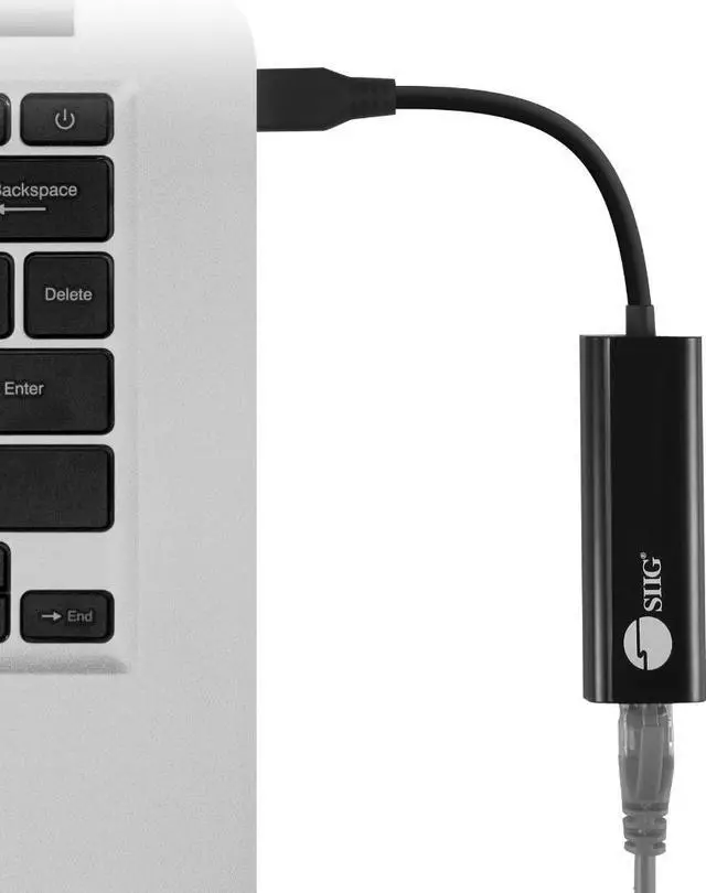 Alt view image 4 of 20 - SIIG Accessory JU-NE0A11-S1 USB-C to 2.5G Ethernet Adapter Brown Box